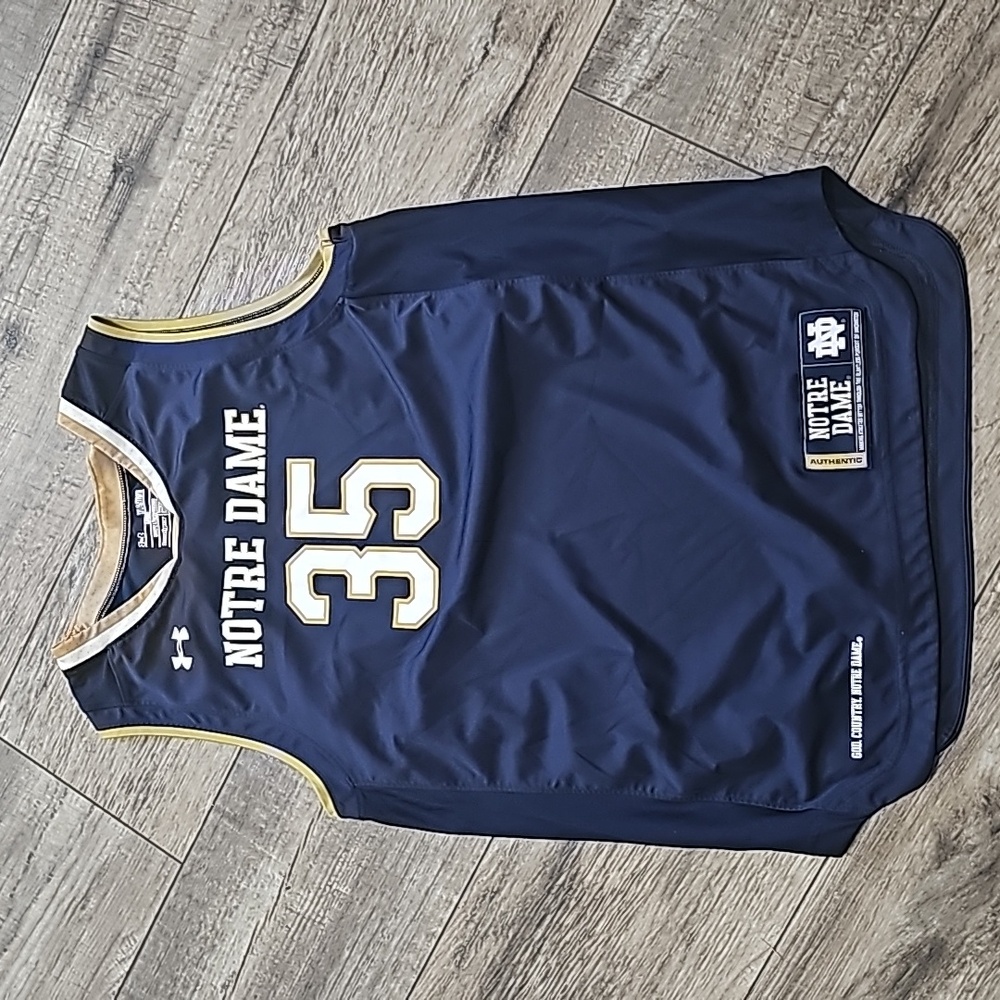 Under Armour #35 Notre Dame Fighting Irish College Basketball Jersey